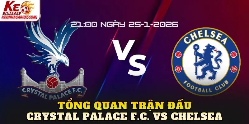 Tổng quan trận đấu Crystal Palace F.C. vs Chelsea