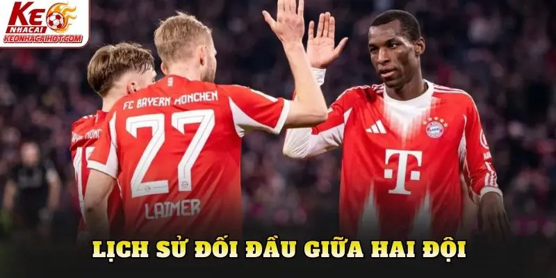 Lịch sử đối đầu giữa hai đội
